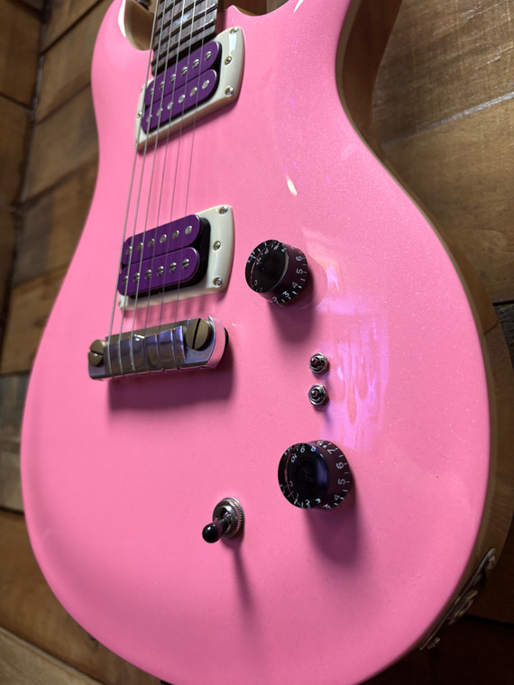 PRS SE Rock Lady LTD Pink Pearl w/bag