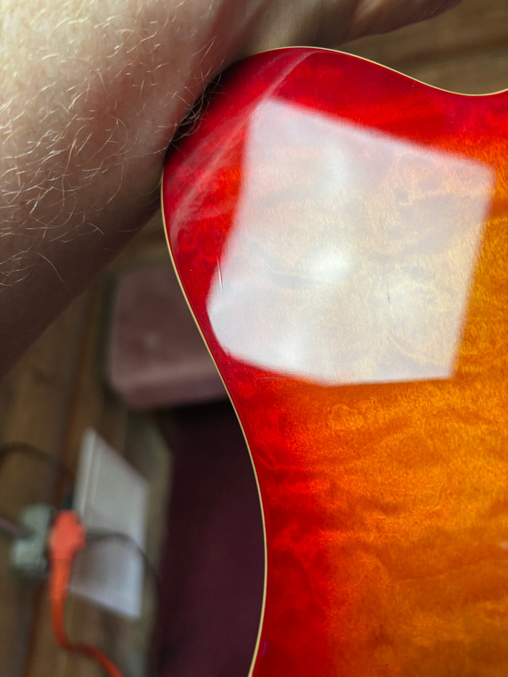 2025 Ernie Ball Sterling AX50QM Lava Burst