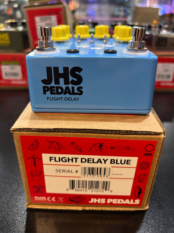 JHS Flight Delay Blue