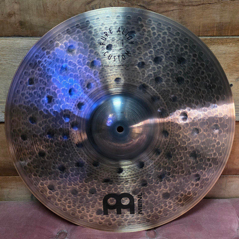 Meinl Cymbals Pure Alloy 18" Custom Extra Thin Hammered Crash Cymbal