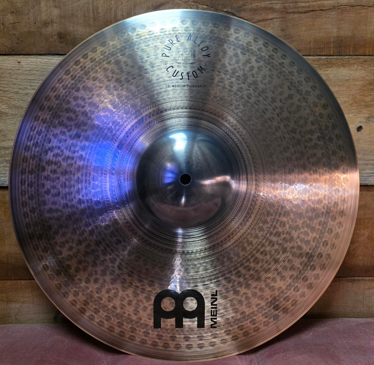 Meinl Cymbals 18" Pure Alloy Custom Medium Thin Crash Cymbal