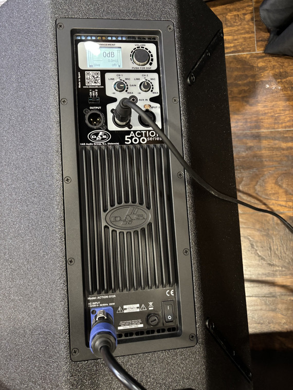 DAS Action 512A  Powered PA Speaker