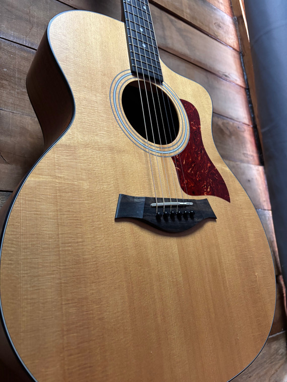Taylor 114ce Acoustic/Electric Cutaway (Pre-Owned/Refurbished) - Natural w/ Taylor Gig Bag