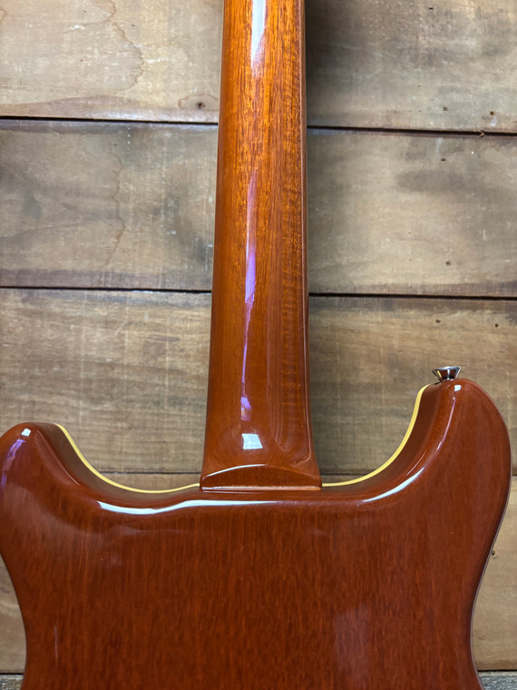 Early 2000's Hamer Studio Custom Natural w/Jim Wagner Fillmore Pickups & case