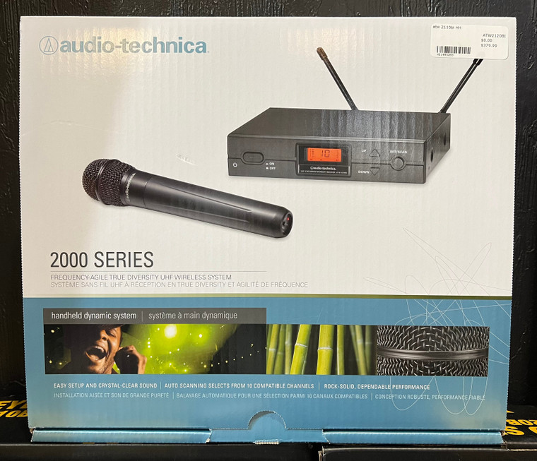 Audio-Technica ATW-2110b 2000 Series Handheld Wireless System