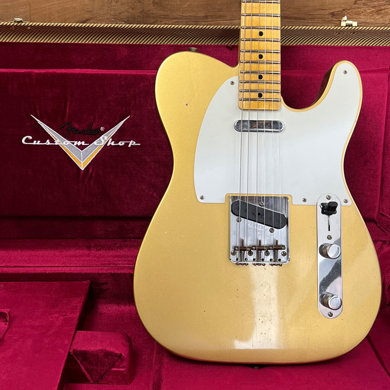 Fender Custom Shop '58 Telecaster Journeyman Relic - Aged HLE Gold