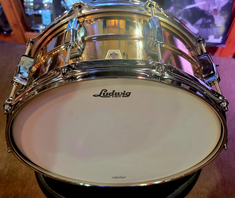 Ludwig Supraphonic LB552 6.5x14 10-Lug Bronze Snare