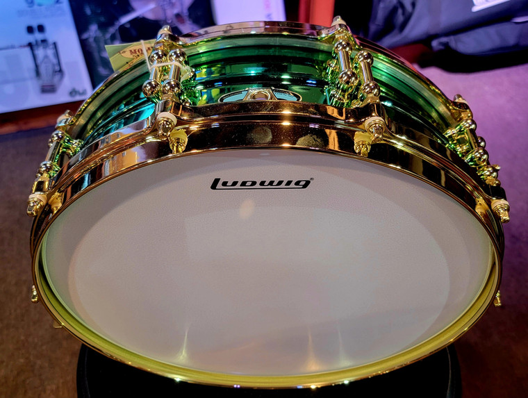 Ludwig Carl Palmer "Venus" Signature 3.7x14" Brass Piccolo Snare Drum