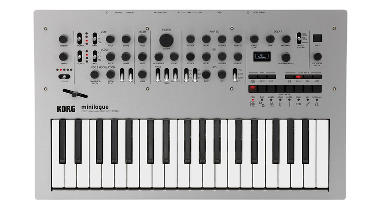 Korg Minilogue 4-voice Polyphonic Analog Synthesizer