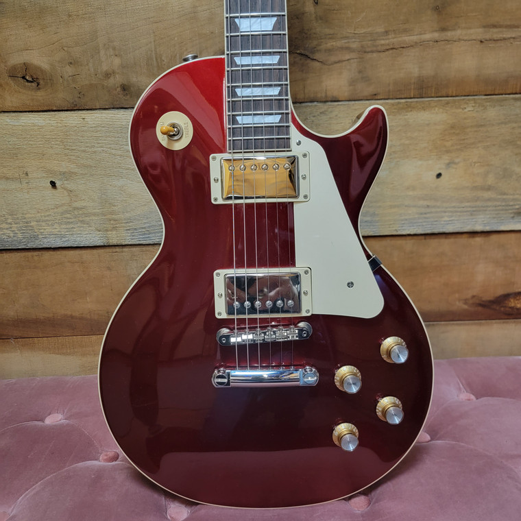 2022 Gibson USA Standard 60'S Les Paul (Pre-Owned) - Sparkling Burgandy w/ Hard Case