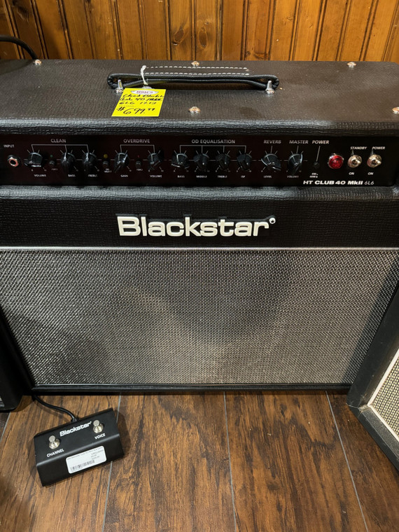 Black star Club 40 6L6 MKII 1x12 Combo w/fs