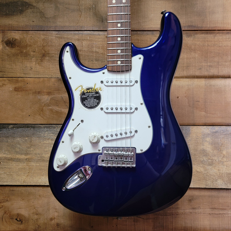 2000 Fender MX Standard Stratocaster Lefty (Pre-Owned) - Metallic Blue