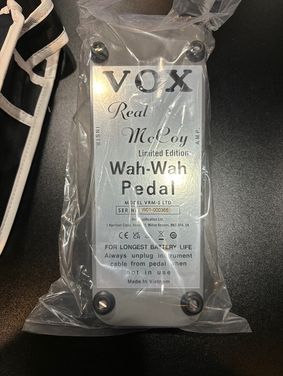 Vox VRM-1 LTD Limited Edition Chrome Wah Pedal