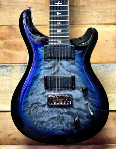 PRS SE Mark Holcomb SVN blue burst 7弦 PRS SE Mark Holcomb - SVN 7 String Holcomb Blue Burst w/bag