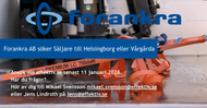 Forankra AB söker säljare! 
