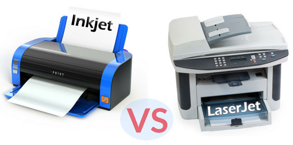 Inkjet Versus Laser Printer