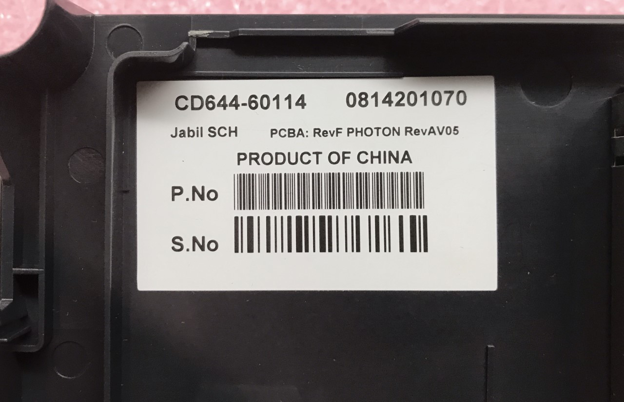 CD644-67916 HP Control Panel Touch Screen For LaserJet Ent 500