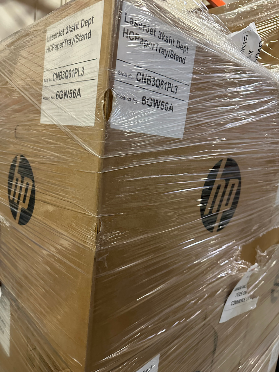 6GW56a HP High Capacity Paper Tray and Stand - media tray - 3000