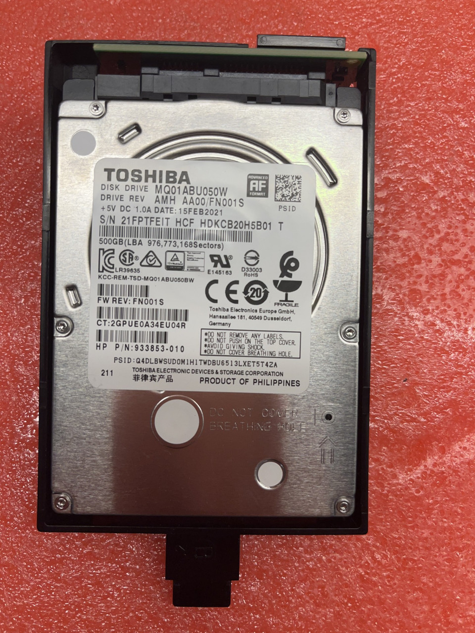 HP 659569-001 Enterprise 1TB 7200rpm Non-Hot-Plug SATA Hard Drive HDD