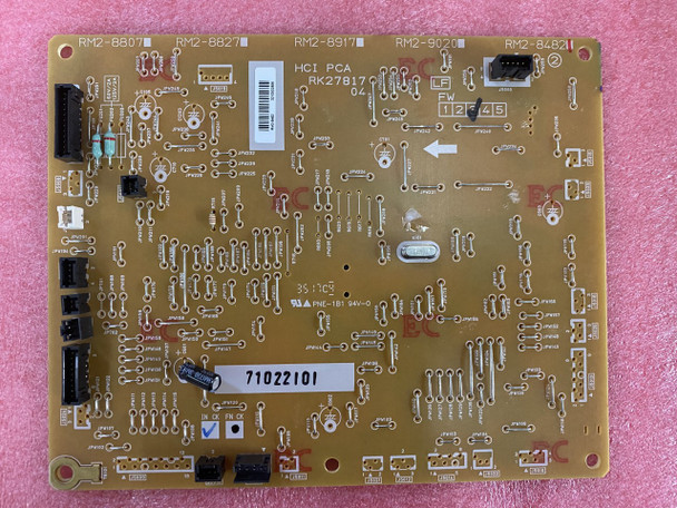 HP 1X550 Sheet Paper Feeder Paper Deck Controller PC Board Assy For Color LaserJet Ent M652/M653/M681/E65050/E65060/E67550/E67560 (RM2-8482)
