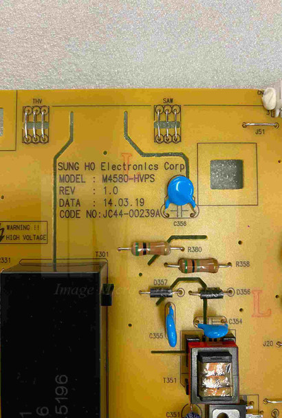  SAMSUNG High Voltage Power Supply Board For SCX-4623F-220V (JC44-00239A)