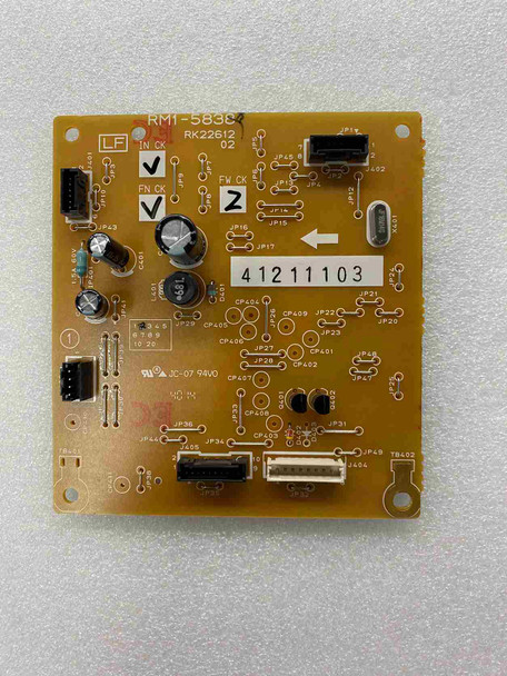 HP FEEDER DRIVE PCB ASSEMBLY (RM1-5838)
