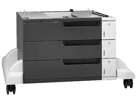 HP LaserJet 3x500-sheet Feeder and Stand (CF242A) 