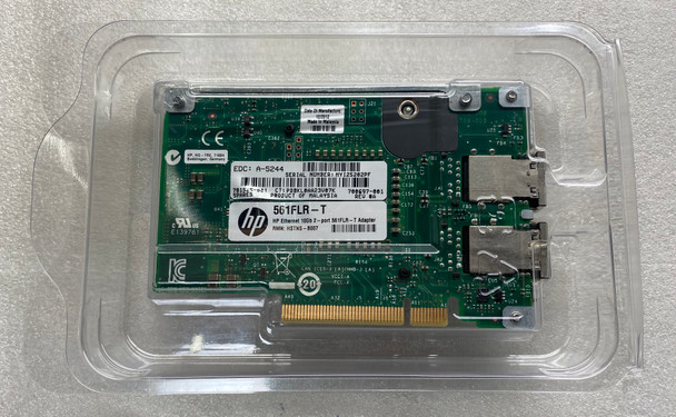 HP Ethernet 10GB 2-PORT 561FLR-T Adapter (701525-001)