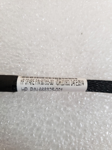 HP Dl380e G8 GPU Power Cable (668325-001)