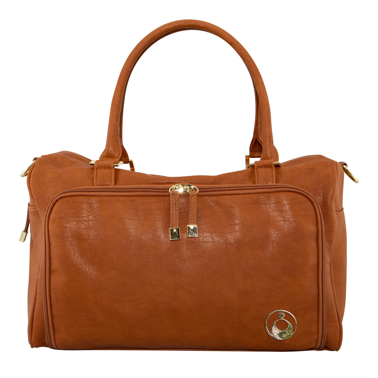 Double Zip Satchel Diaper Bag - Amber - Silly Billyz USA
