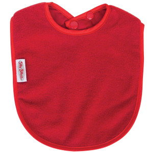 Red Fleece Large Bib Red Fleece Large Bib
