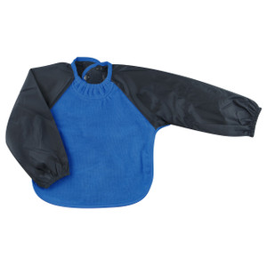 Royal/Navy Towel Long Sleeve Bib Royal/Navy Towel Long Sleeve Bib