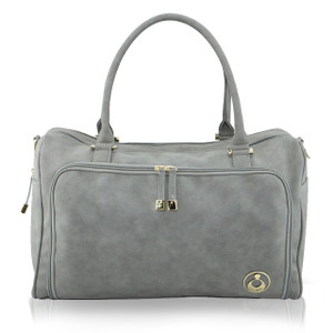 Double Zip Satchel Diaper Bag - Stone Double Zip Satchel Diaper Bag - Stone