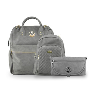 ISOKI BYRON BACKPACK BUNDLE STONE