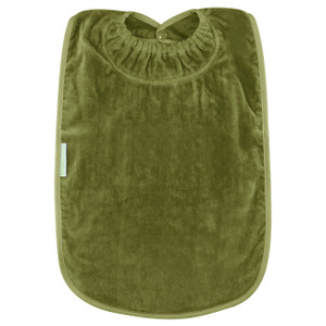 Olive Towel Youth Bib