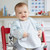 Silver Towel Long Sleeve Bib - Small