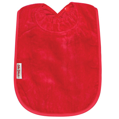 Red XL Towel Bib | Silly Billyz | Best Bibs Ever