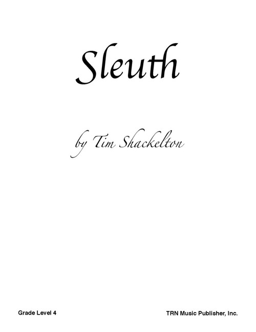 sleuth cover image
