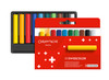 Swisscolor 1/2 Wax Pastels Box 10 Colours Permanent | 7002.810