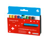 Swisscolor Aquarelle 1/2 Wax Pastels Box 10 Colours Water-soluble | 7502.810