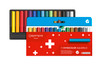 Swisscolor Aquarelle 1/2 Wax Pastels Box 15 Colours Water-soluble | 7502.815
