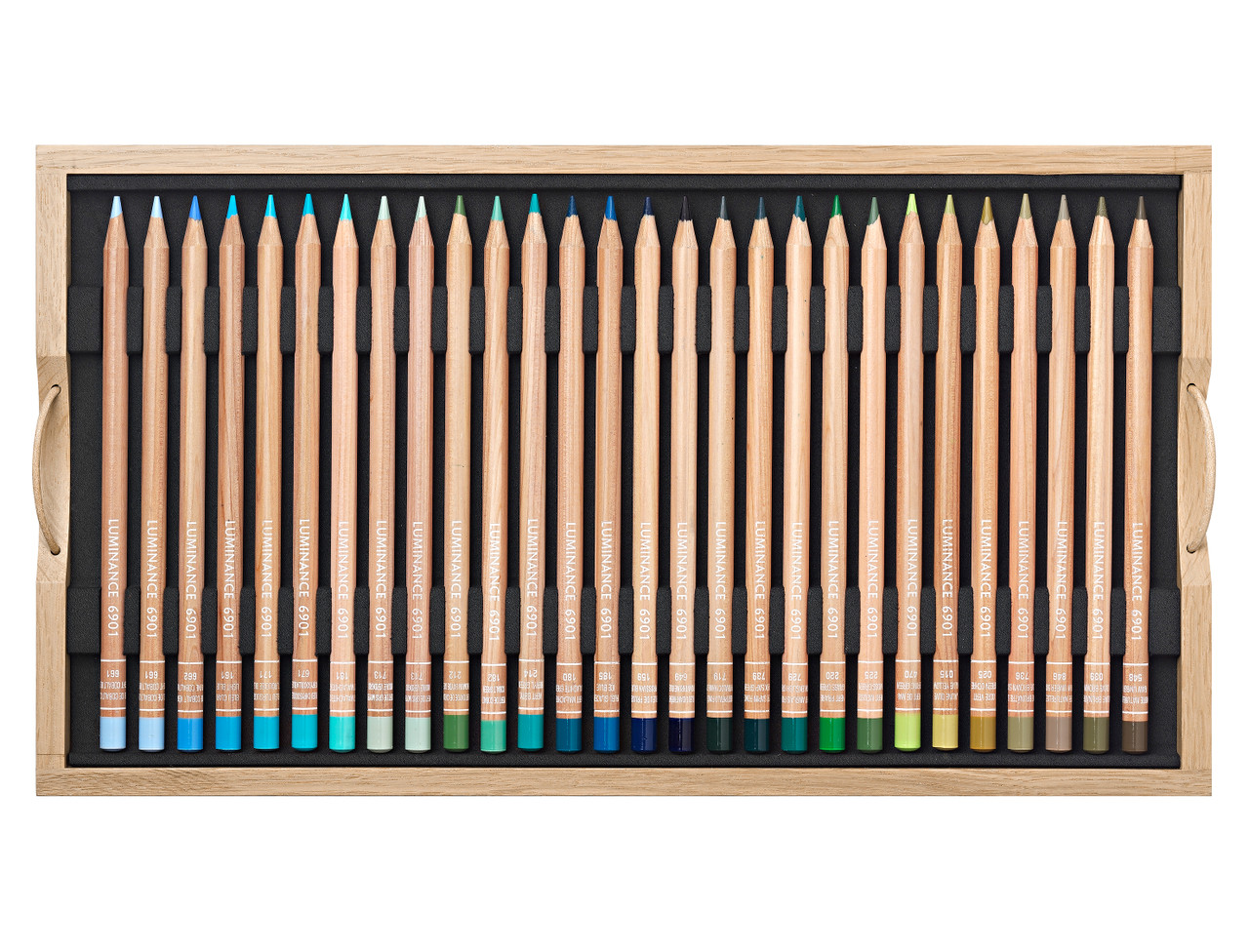 Caran d'Ache Luminance 6901™ Wooden Box 100