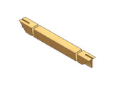 Profile 3 - Sharp Edge Bars Box of 8 Pairs - 14" (356MM)