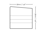 Profile 3 - Sharp Edge Bars Box of 8 Pairs - 48" (1219MM)