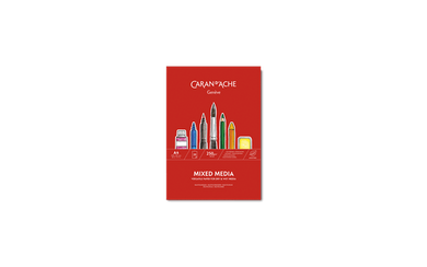 Caran D'Ache Mixed Media Drawing Pad A4 20 Sheets 250gsm | 454.114
