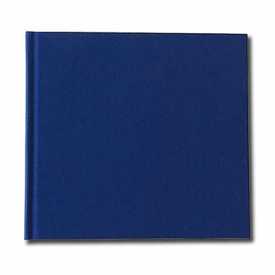Watercolour Paper Sketchbook 160gsm 96pgs - 17cm x 15.6cm/6.7" x 6.1" Landscape - Blue