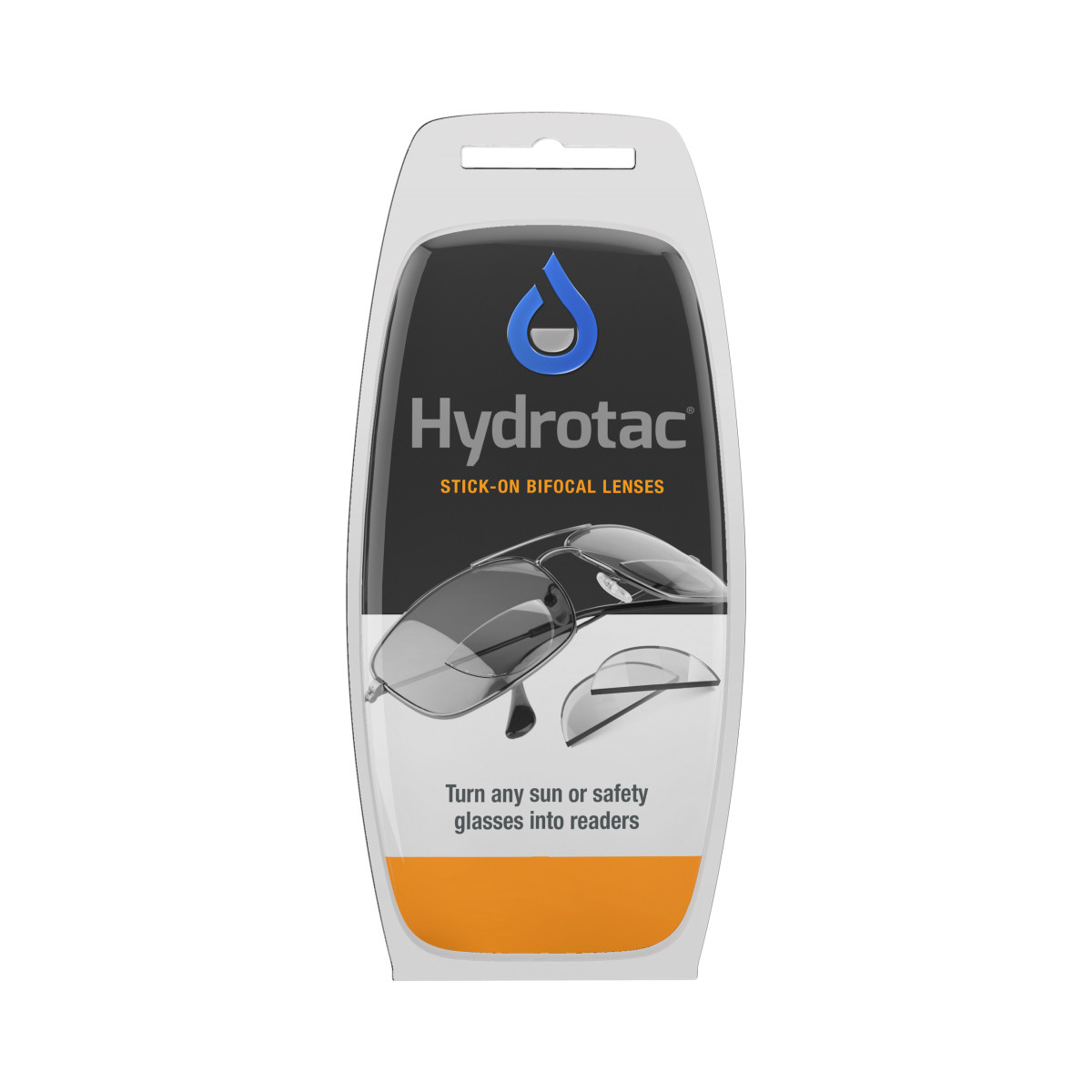 Glass Eye スティック Hydrotac Optx 20/20 Stick-On Bi-focal Reader Lenses|For Glasses