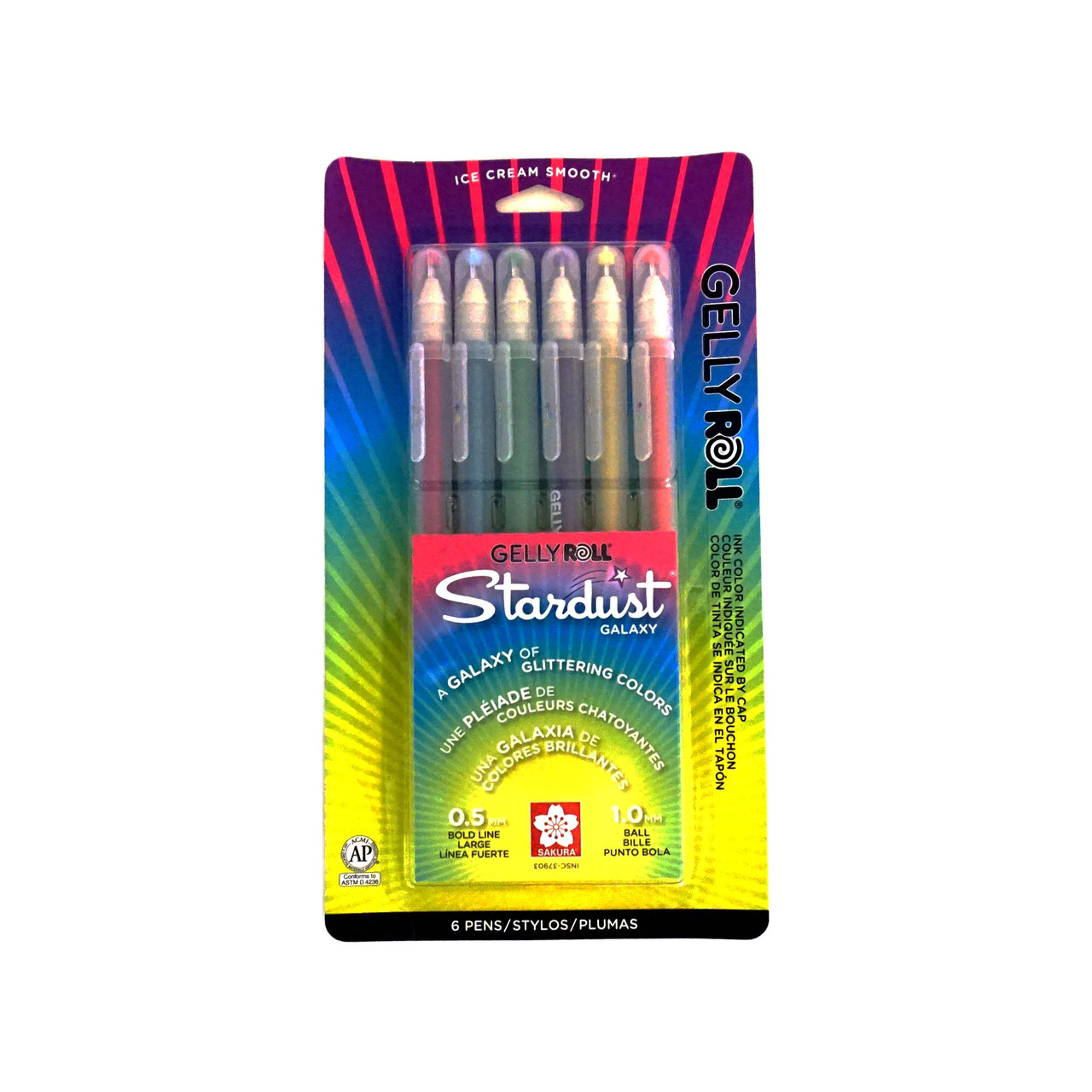 Wholesale Gelly Roll Stardust Galaxy Set 6 PC
