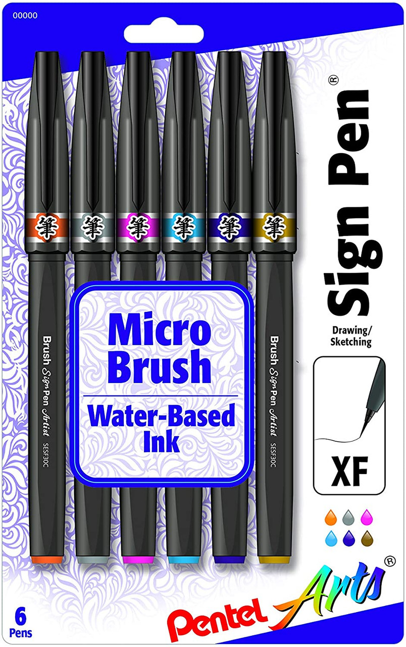 Sign Pen® Brush Tip - Ochre Ink