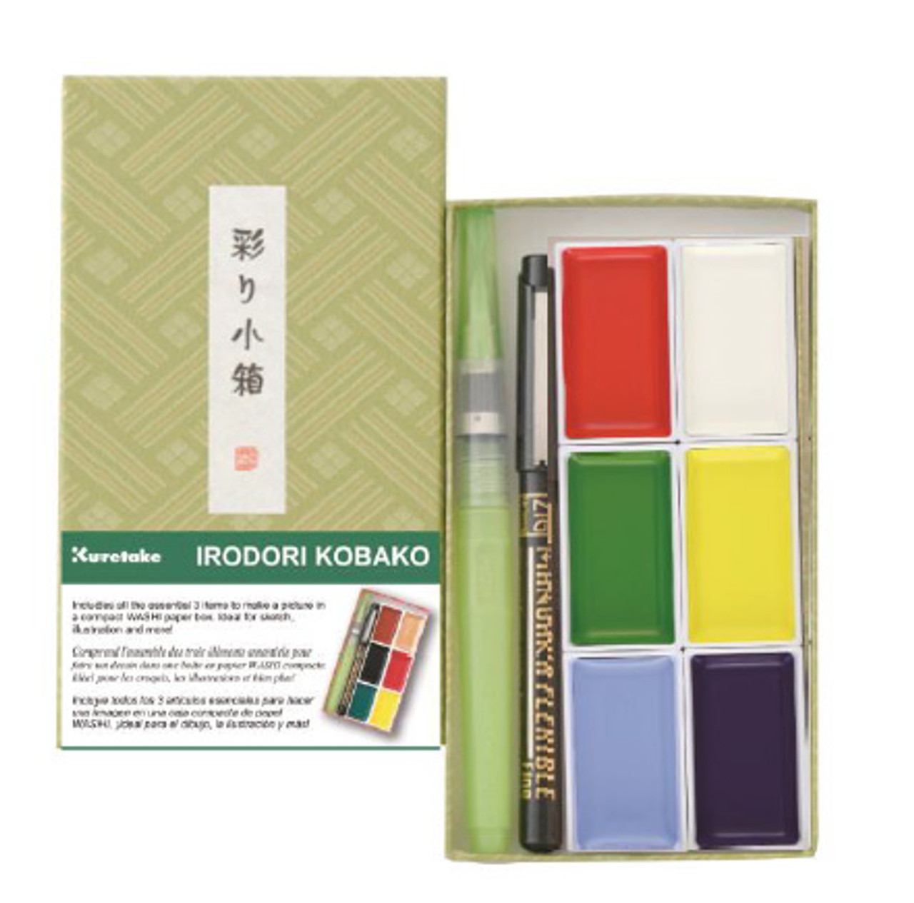 【Tamori】 Irodori Kobako Watercolor Set – Topdrawer